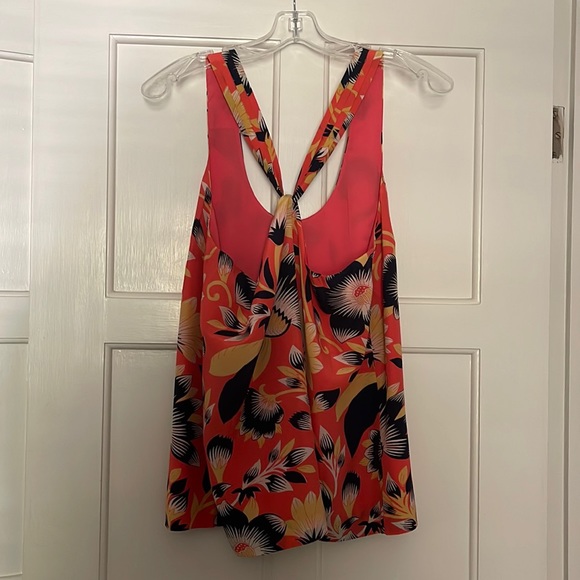 J.Crew Hibiscus Twist Back Halter Top A7488 - Picture 6 of 8